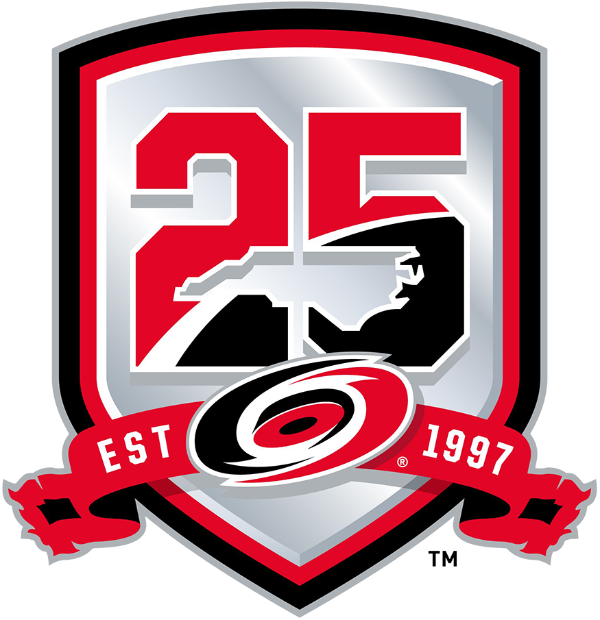 Carolina Hurricanes 2023 Anniversary Logo iron on heat transfer